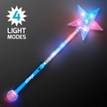 60 Day Custom LED Blue Super Star Wands